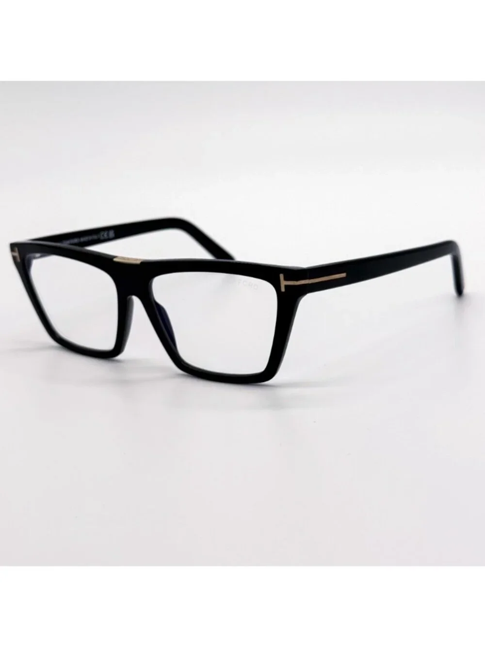 NEW TOM FORD EYEGLASSES TF5912 001 CAT EYE BLACK WOMEN FT5912 001 EYEWEAR